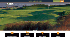 Desktop Screenshot of elitegolfperformance.net